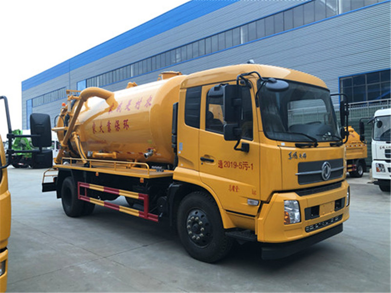東風(fēng)天錦清洗吸污車(chē)13方