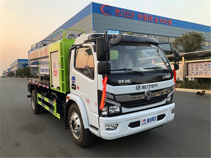 國(guó)六東風(fēng)大多利卡聯(lián)和疏通車(chē)污罐7.7方 清水2.7方